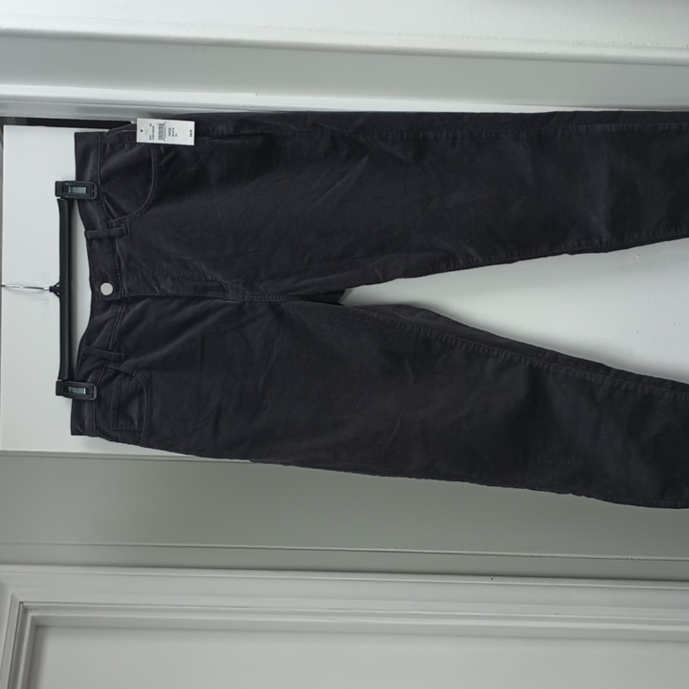 LOFT GRAY CORDUROY PANTS